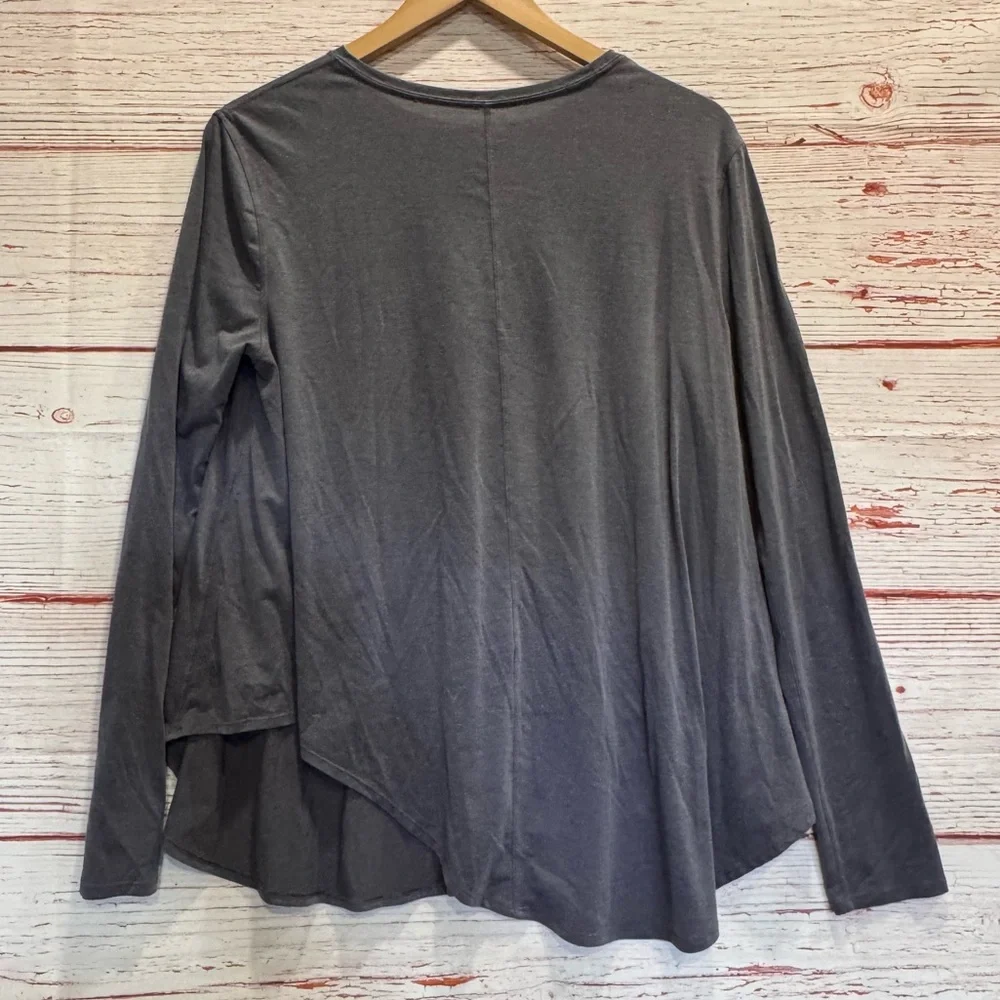 Lululemon Lifted Balance Long Sleeve in Heathered Titanium Sz 8 - Picture 8 of 9